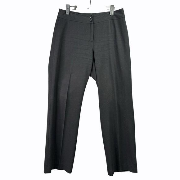 Atelier Black Dress Pants Slacks work casual‎ straight leg  Womens Size 4 - Picture 1 of 8